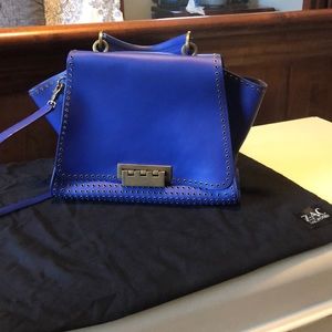 Zac Posen blue handbag